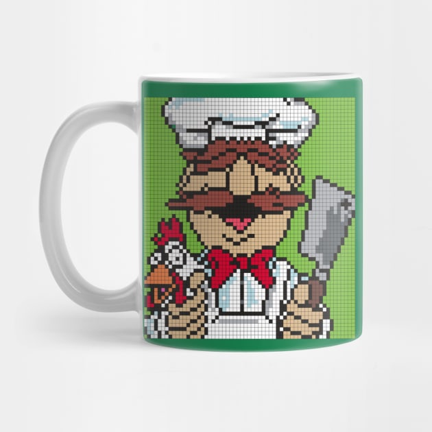 POXELART - Swedish Chef From The Muppets by JigongNumpuk